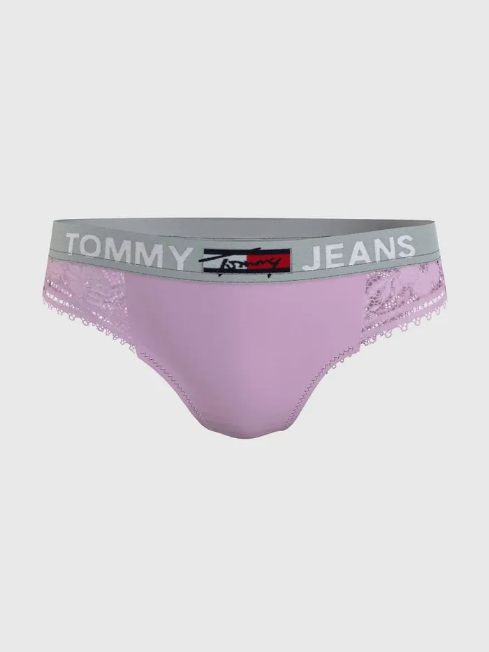 Tommy Hilfiger Lace Briefs Luminous Lilac Womens Lingerie