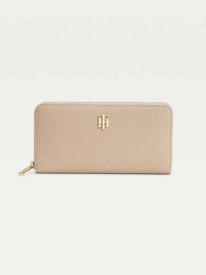 Tommy Hilfiger Large ZipAround Monogram Wallet Neutral Womens Wallets and Keyrings Online Tommy Hilfiger Large ZipAround Monogram Wallet Neutral Womens Wallets and Keyrings Online
