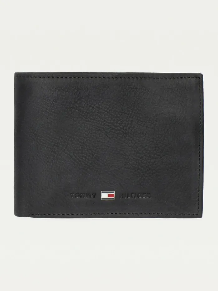 Tommy Hilfiger Leather Trifold Wallet Black Mens Wallets and Card Holders Gift Ideas Tommy Hilfiger Leather Trifold Wallet Black Mens Wallets and Card Holders Gift Ideas