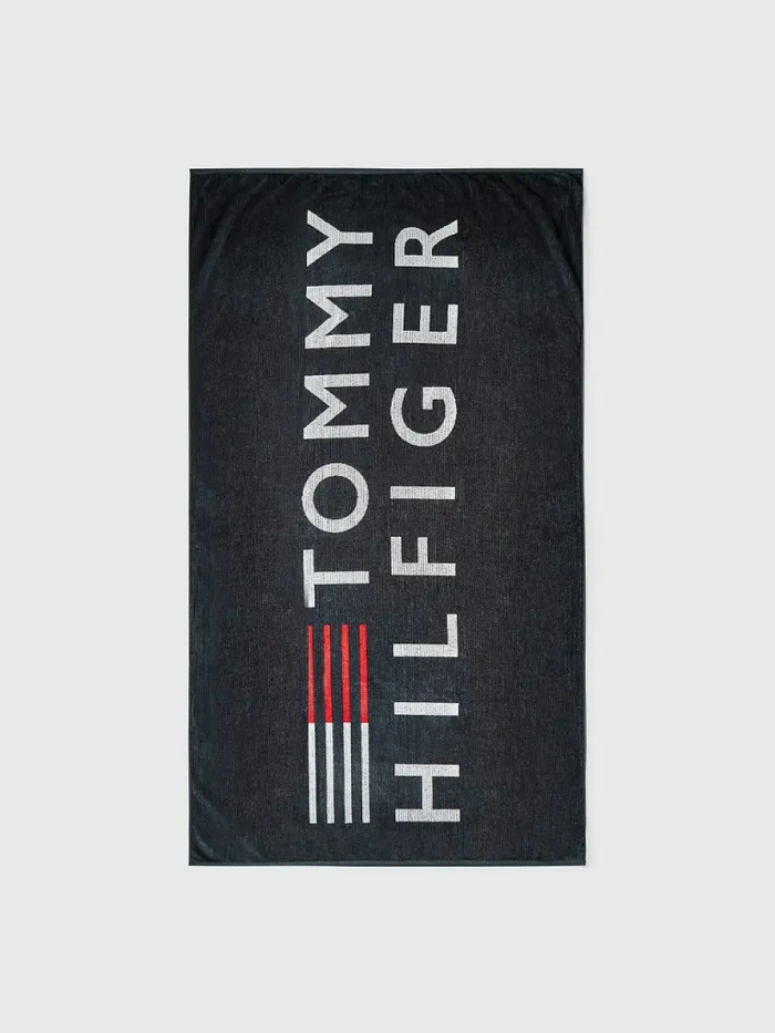 Tommy Hilfiger Logo Organic Cotton Towel Desert Sky Mens Swimwear Cheap On Sale Tommy Hilfiger Logo Organic Cotton Towel Desert Sky Mens Swimwear Cheap On Sale