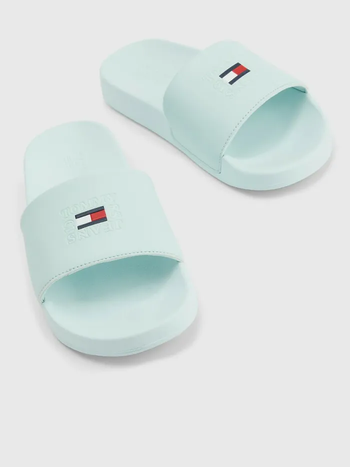 Tommy Hilfiger Logo Slides Oxygen Womens Sandals Online