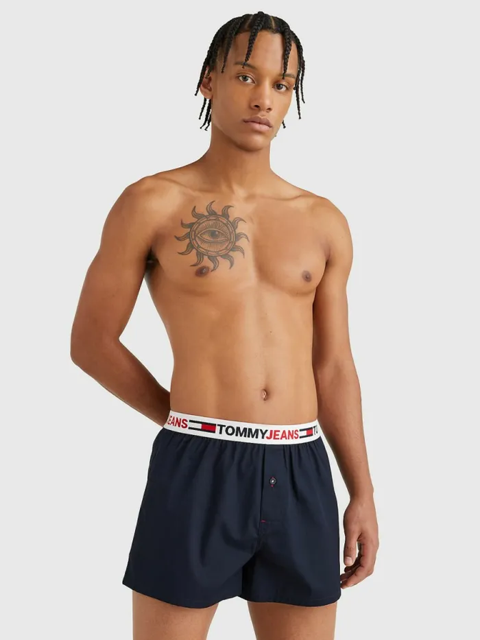 Tommy Hilfiger Logo Waistband Boxer Shorts Desert Sky Mens Underwear Gift Ideas
