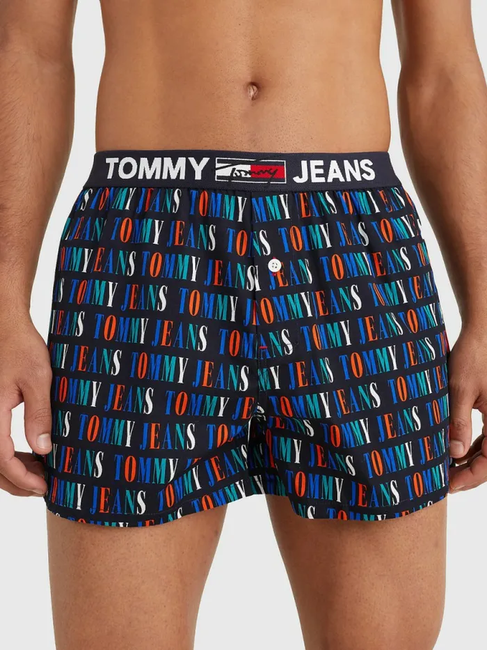 Tommy Hilfiger Logo Waistband Boxer Shorts Tj Serif Logo Mens Underwear Sale