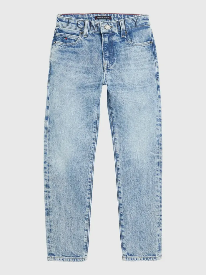 Tommy Hilfiger Modern Straight Faded Jeans Lightusedrecycled Boys Jeans Gift 4 You Tommy Hilfiger Modern Straight Faded Jeans Lightusedrecycled Boys Jeans Gift 4 You