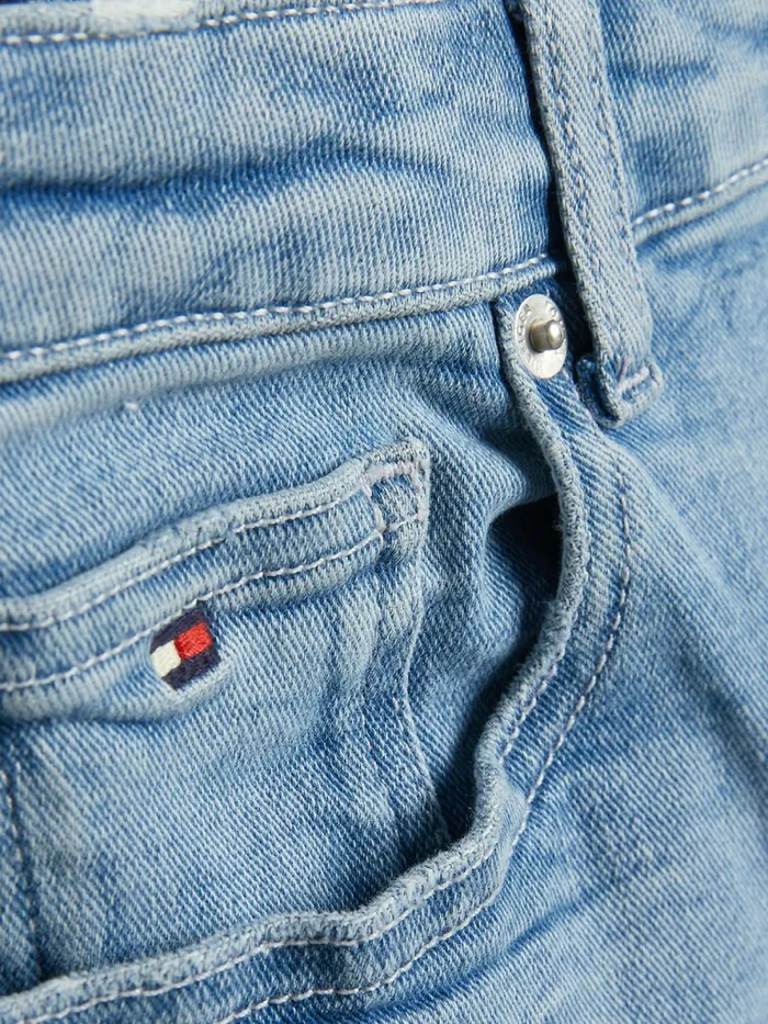 Tommy Hilfiger Modern Straight Power Stretch Denim Shorts Lightlhstretch Boys Trousers and Shorts Sale