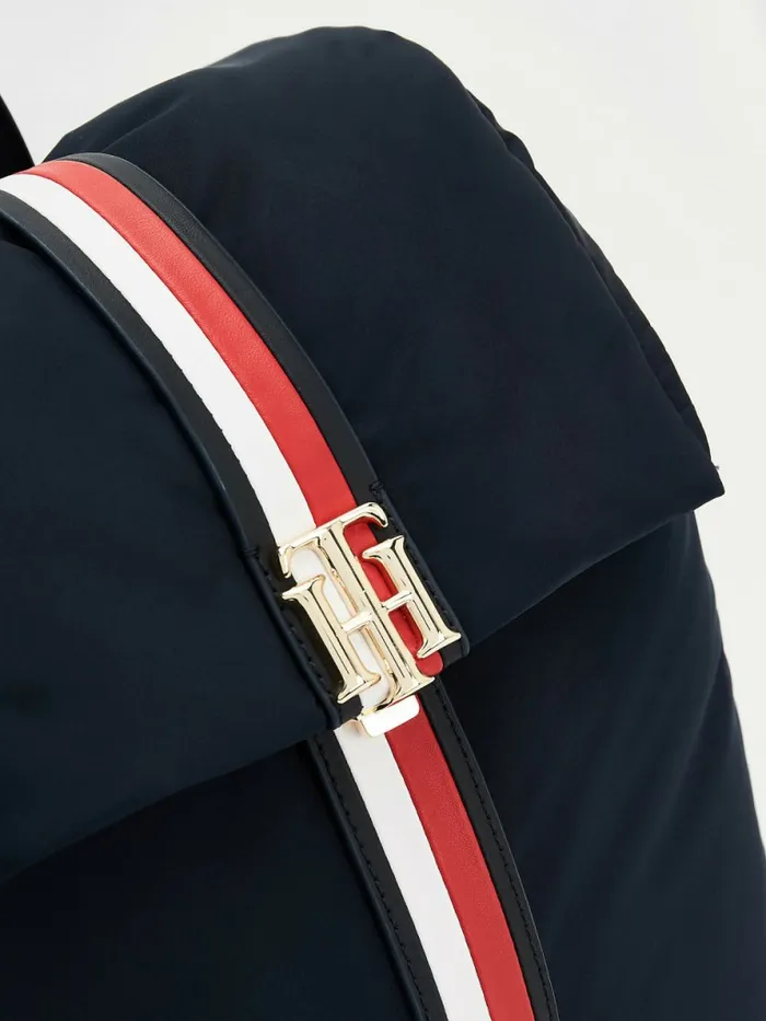 Tommy Hilfiger Monogram Backpack Desert Sky Womens Bags On Sale