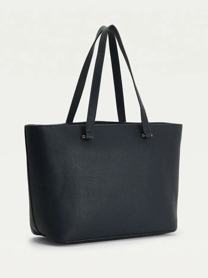 Tommy Hilfiger Monogram Plaque Tote Bag Desert Sky Womens Bags Online