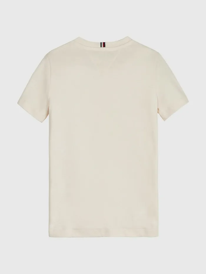 Tommy Hilfiger Natural Earth Dye TShirt Ancient White Boys TShirts and Polos Fashion