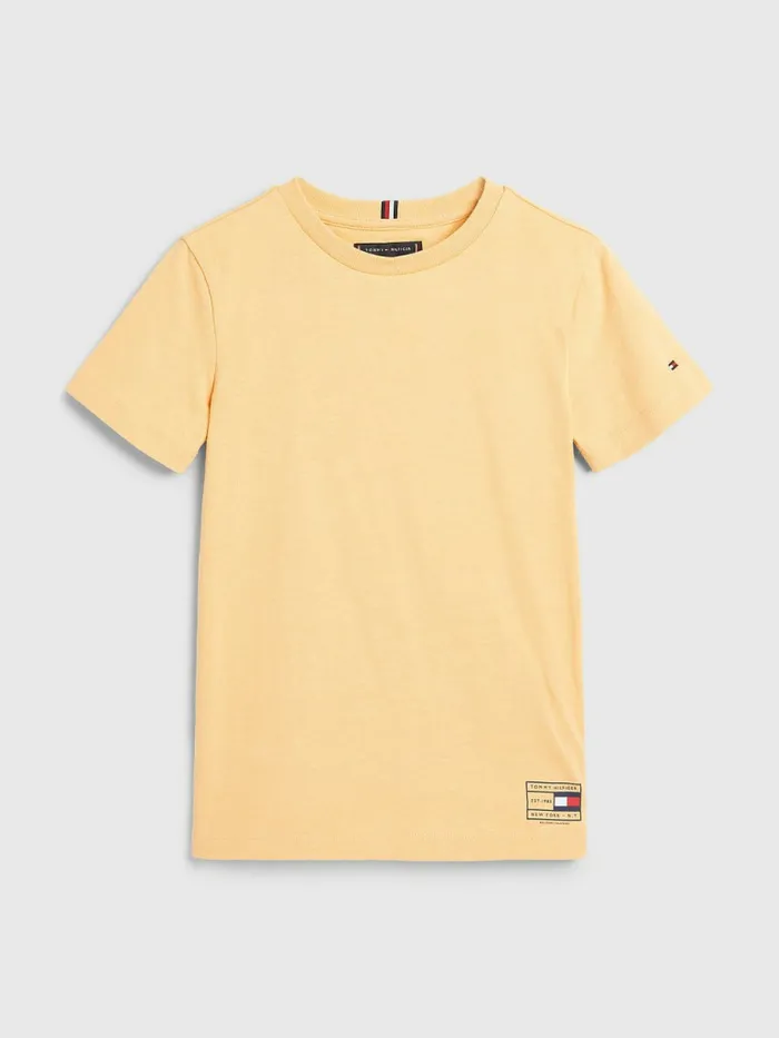 Tommy Hilfiger Natural Earth Dye TShirt Prairie Yellow Boys TShirts and Polos Gift 4 You Tommy Hilfiger Natural Earth Dye TShirt Prairie Yellow Boys TShirts and Polos Gift 4 You