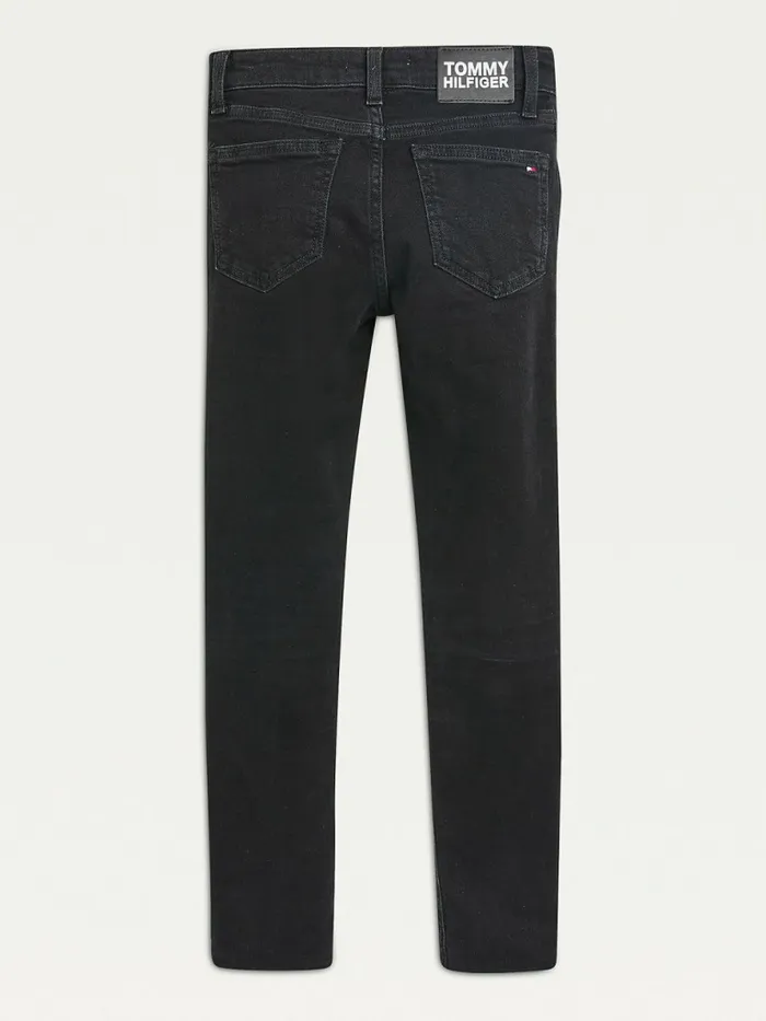 Tommy Hilfiger Nora Skinny Faded Black Jeans Blackusedfest Girls Jeans Fashion