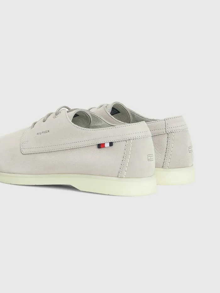 Tommy Hilfiger Nubuck LaceUp Shoes Grey Whisper Mens Casual Shoes Near Me