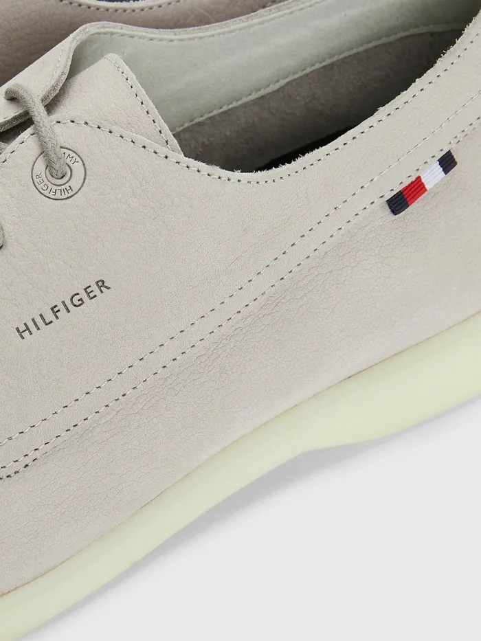 Tommy Hilfiger Nubuck LaceUp Shoes Grey Whisper Mens Casual Shoes Near Me