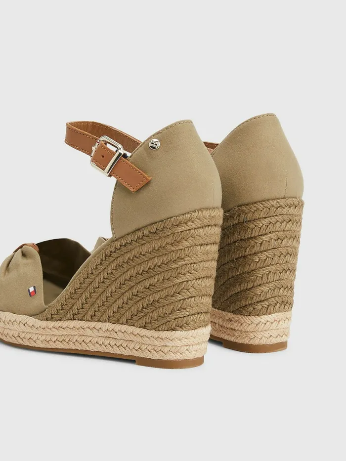 Tommy Hilfiger Open Toe High Wedge Espadrille Sandals Woodridge Womens Sandals Fashion