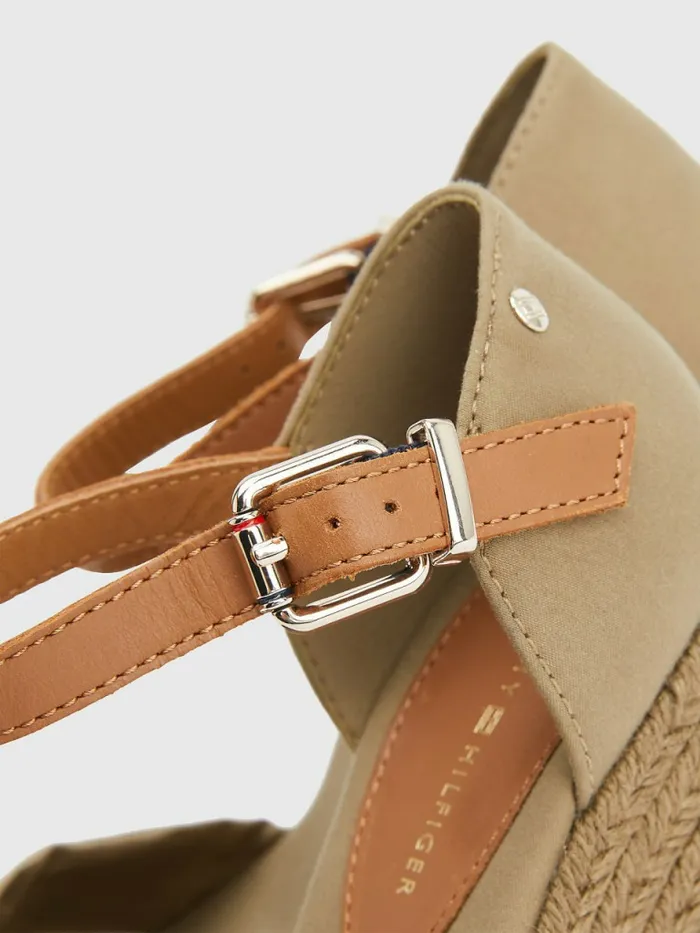 Tommy Hilfiger Open Toe High Wedge Espadrille Sandals Woodridge Womens Sandals Fashion