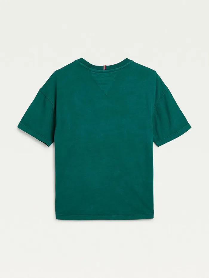 Tommy Hilfiger Organic Cotton TieDye TShirt Rural Green Boys TShirts and Polos Gift 4 You
