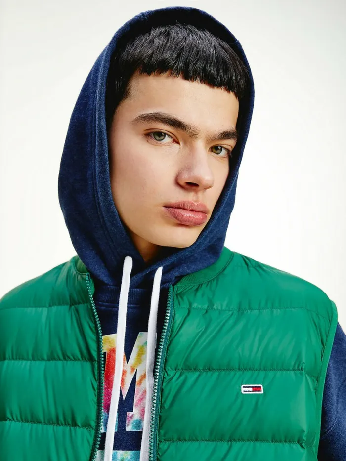 Tommy Hilfiger Packable Light Down Vest Rural Green Mens Coats and Jackets Gift Ideas
