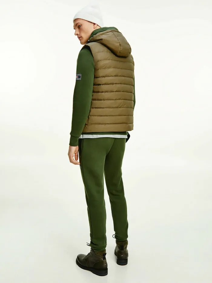 Tommy Hilfiger Peached Fleece Joggers National Forest Mens Trousers
