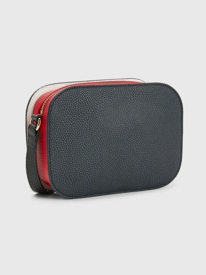Tommy Hilfiger Pebble Grain Signature Camera Bag Navy Corporate Womens Bags Gift Ideas