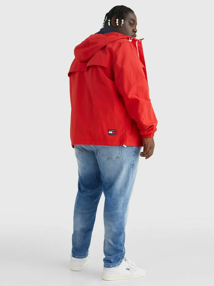 Tommy Hilfiger Plus Chicago Windbreaker Deep Crimson Mens Coats and Jackets For Sale