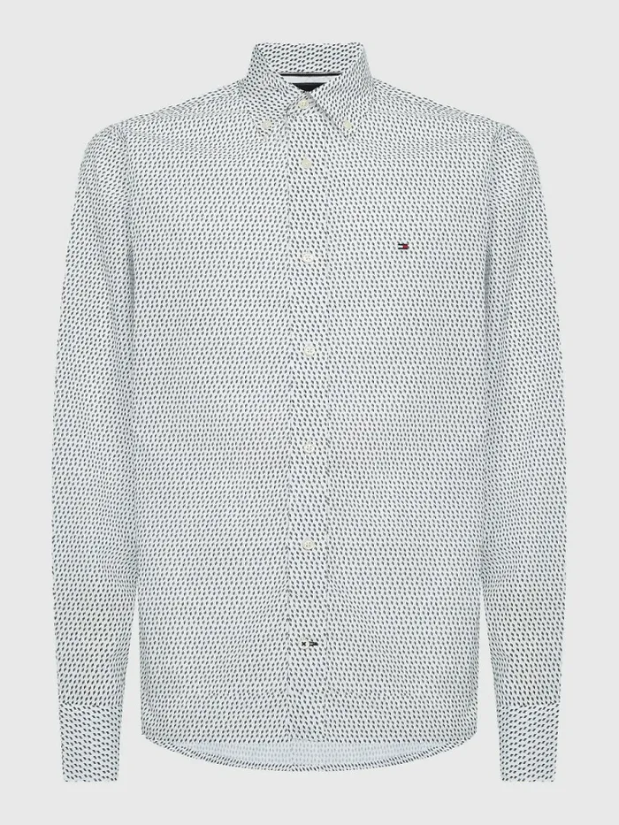 Tommy Hilfiger Plus Micro Print Poplin Regular Fit Shirt Optic WhiteCarbon Navy Mens Plus Size Clothing Tommy Hilfiger Plus Micro Print Poplin Regular Fit Shirt Optic WhiteCarbon Navy Mens Plus Size Clothing