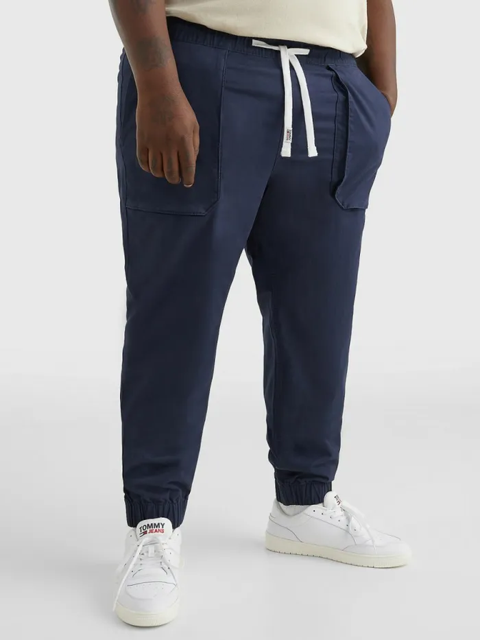Tommy Hilfiger Plus Scanton Slim Fit Joggers Twilight Navy Mens Trousers