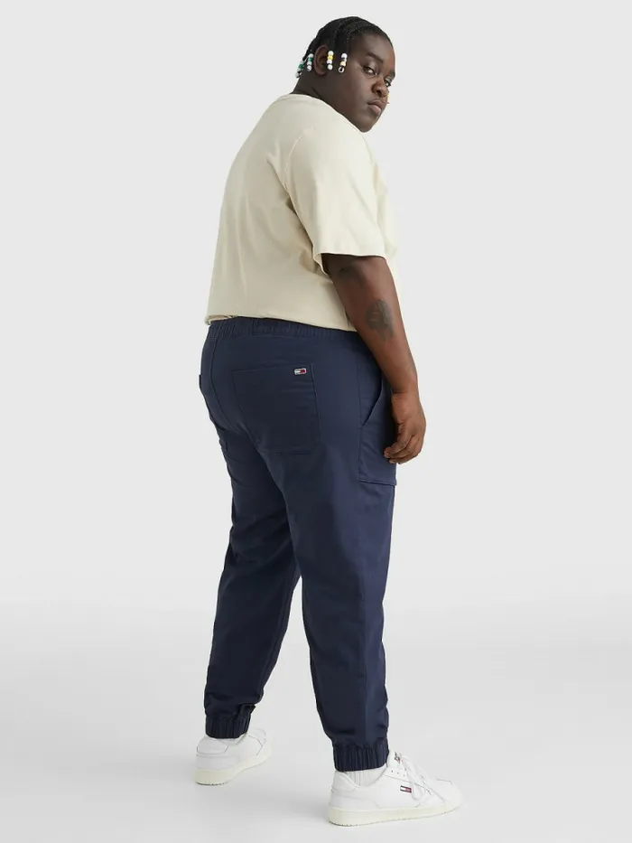 Tommy Hilfiger Plus Scanton Slim Fit Joggers Twilight Navy Mens Trousers