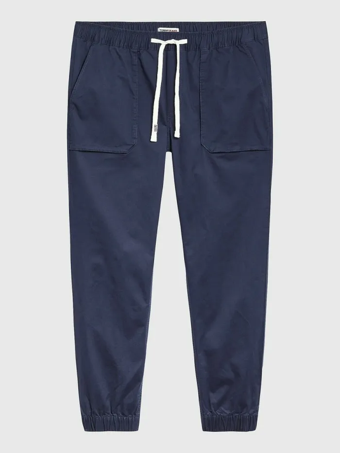 Tommy Hilfiger Plus Scanton Slim Fit Joggers Twilight Navy Mens Trousers