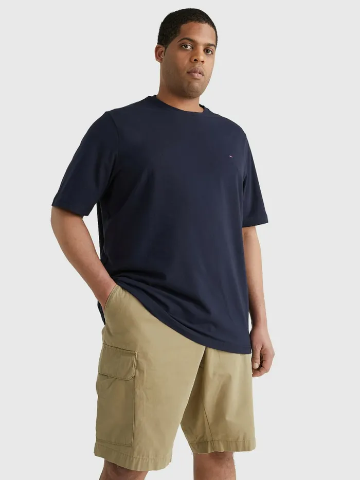 Tommy Hilfiger Plus Stretch Organic Cotton Slim Fit TShirt Desert Sky Mens TShirts Cheap On Sale Tommy Hilfiger Plus Stretch Organic Cotton Slim Fit TShirt Desert Sky Mens TShirts Cheap On Sale