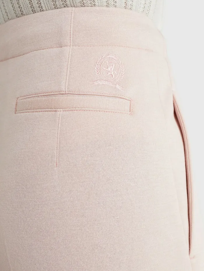 Tommy Hilfiger Prep Crest Tailored Ankle Trousers Whimsy Pink Womens CoOrds