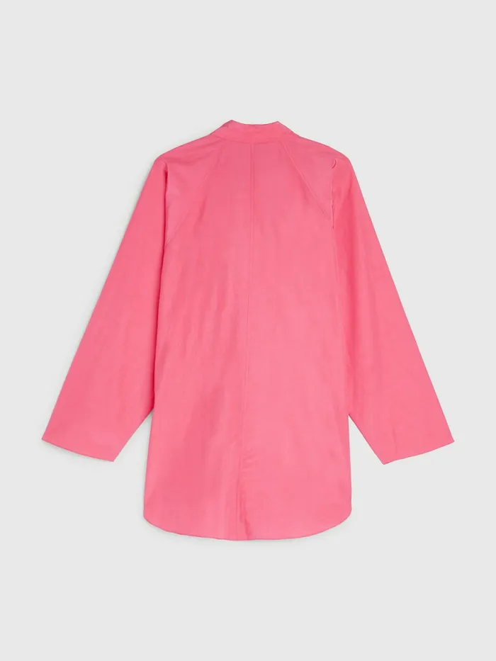Tommy Hilfiger Prep Relaxed Fit Explorer Shirt Pink Splendor Womens Shirts and Blouses Sale
