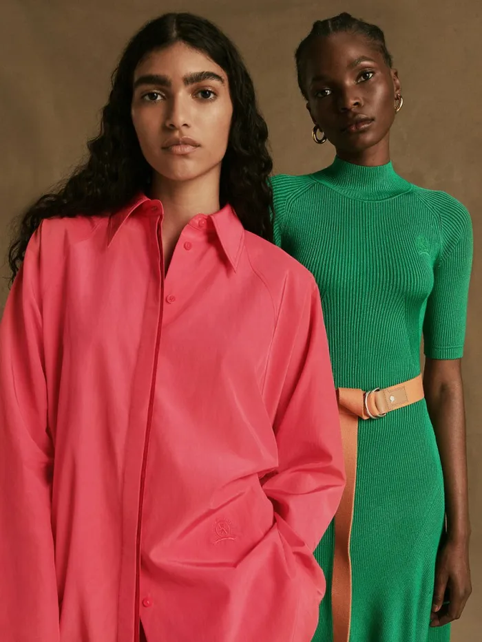 Tommy Hilfiger Prep Relaxed Fit Explorer Shirt Pink Splendor Womens Shirts and Blouses Sale