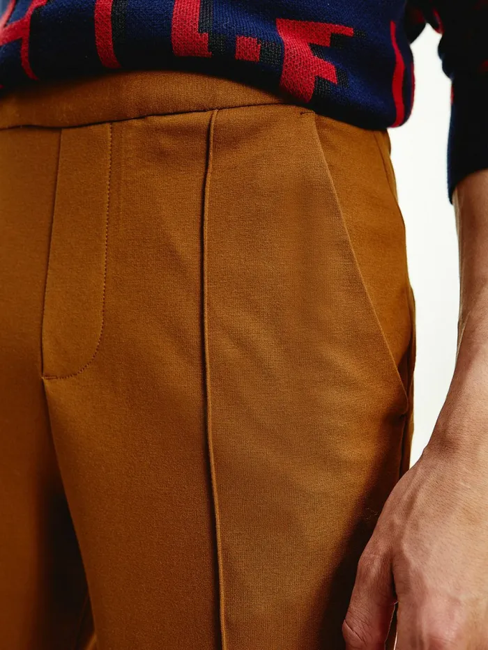 Tommy Hilfiger PullOn Relaxed Trousers Highland Khaki Mens Trousers