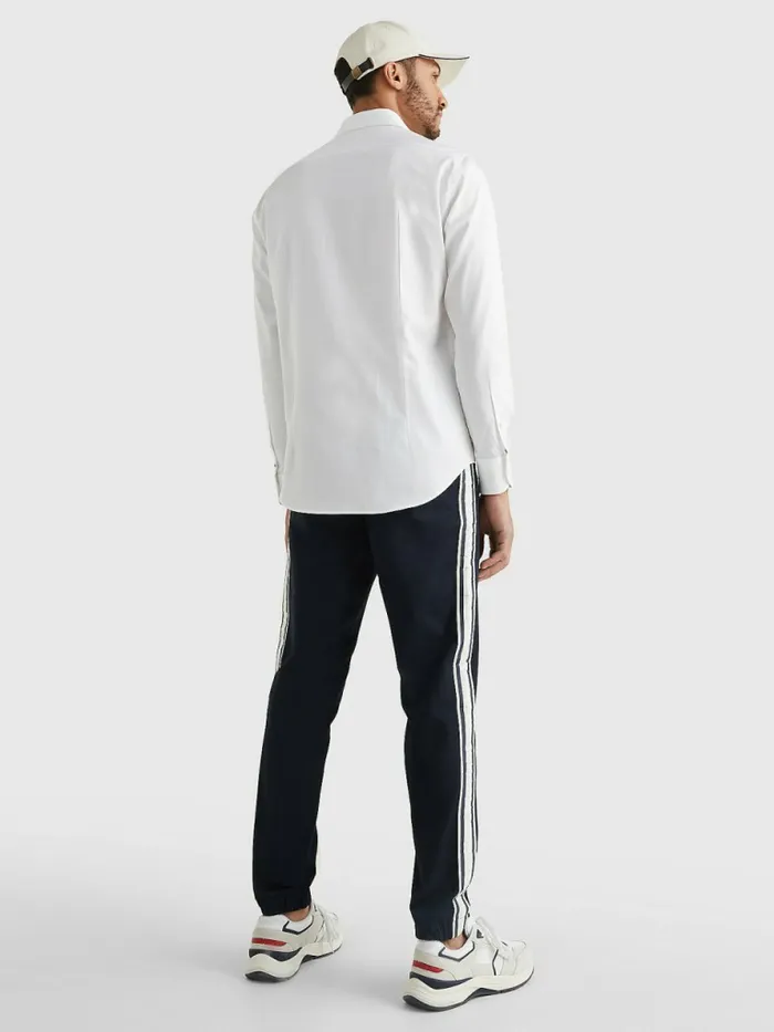 Tommy Hilfiger Pure Cotton Fitted Shirt Mens Shirts Casaul