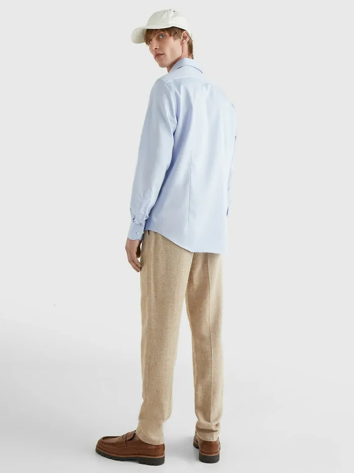 Tommy Hilfiger Pure Cotton Fitted Shirt Mens Shirts Gift Ideas