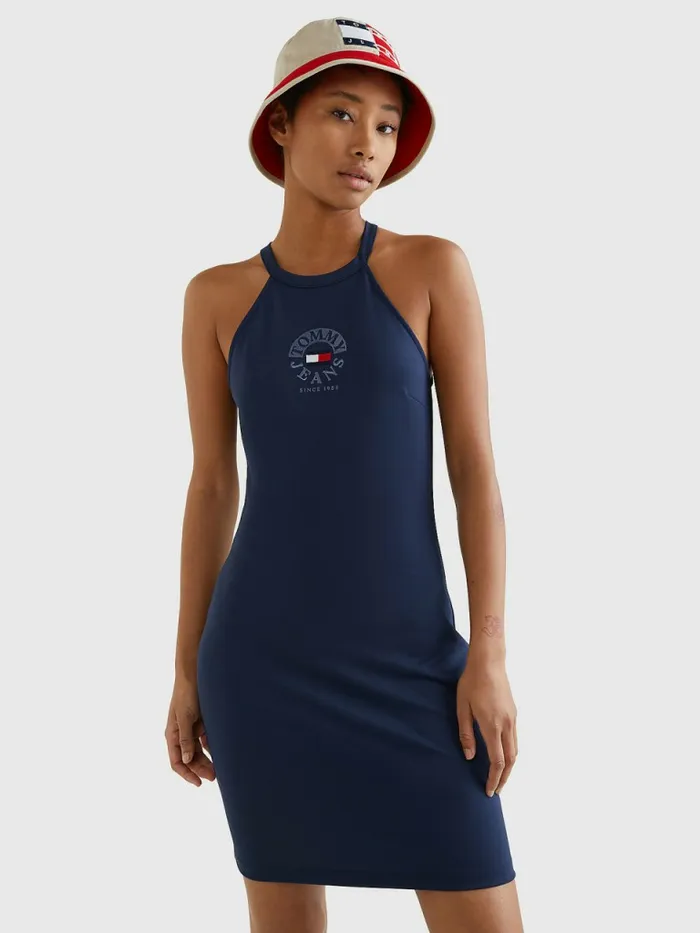 Tommy Hilfiger Racerback Bodycon Dress Twilight Navy Womens Dresses and Jumpsuits Gift 4 You Tommy Hilfiger Racerback Bodycon Dress Twilight Navy Womens Dresses and Jumpsuits Gift 4 You
