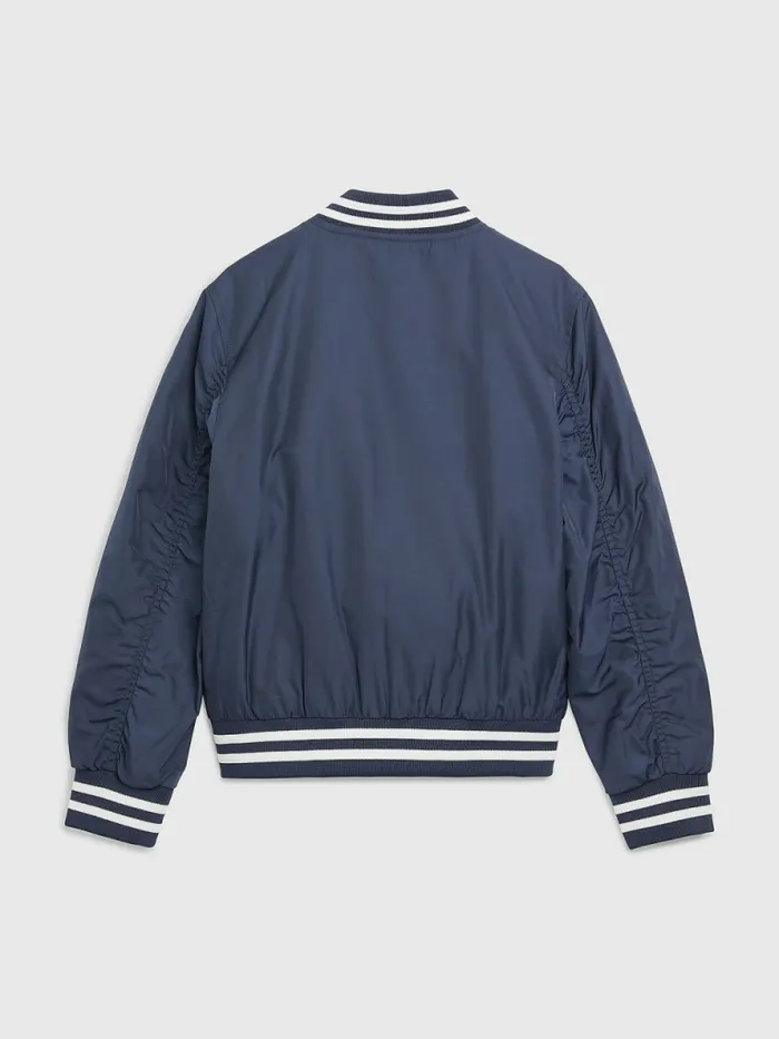 Tommy Hilfiger Recycled Bomber Jacket Twilight Navy Boys Coats and Jackets Online