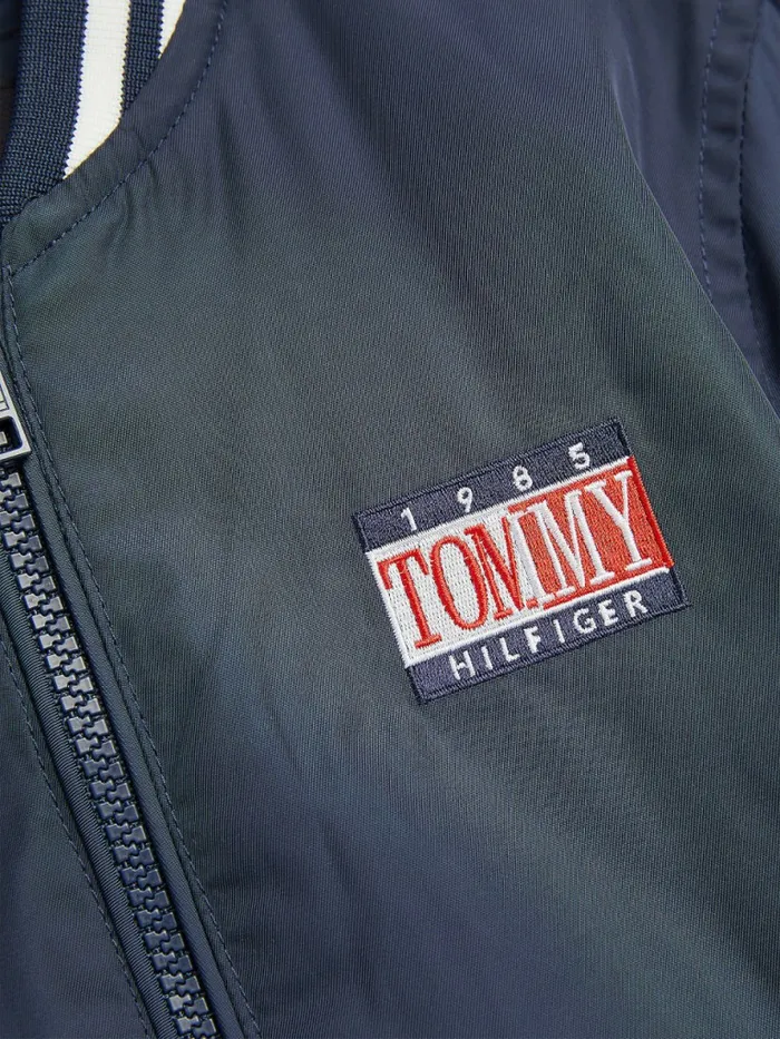 Tommy Hilfiger Recycled Bomber Jacket Twilight Navy Boys Coats and Jackets Online