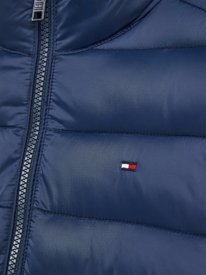 Tommy Hilfiger Recycled Faux Down Vest Twilight Navy Boys Coats and Jackets Gift 4 You