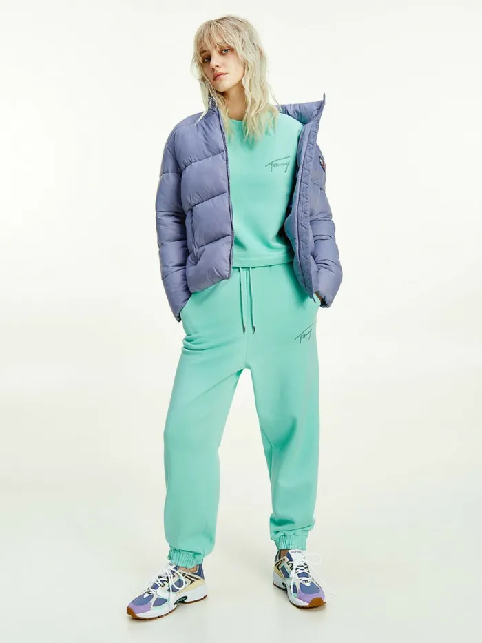 Tommy Hilfiger Recycled Nylon Puffer Jacket Lavender Grey Womens Coats and Jackets Near Me Tommy Hilfiger Recycled Nylon Puffer Jacket Lavender Grey Womens Coats and Jackets Near Me