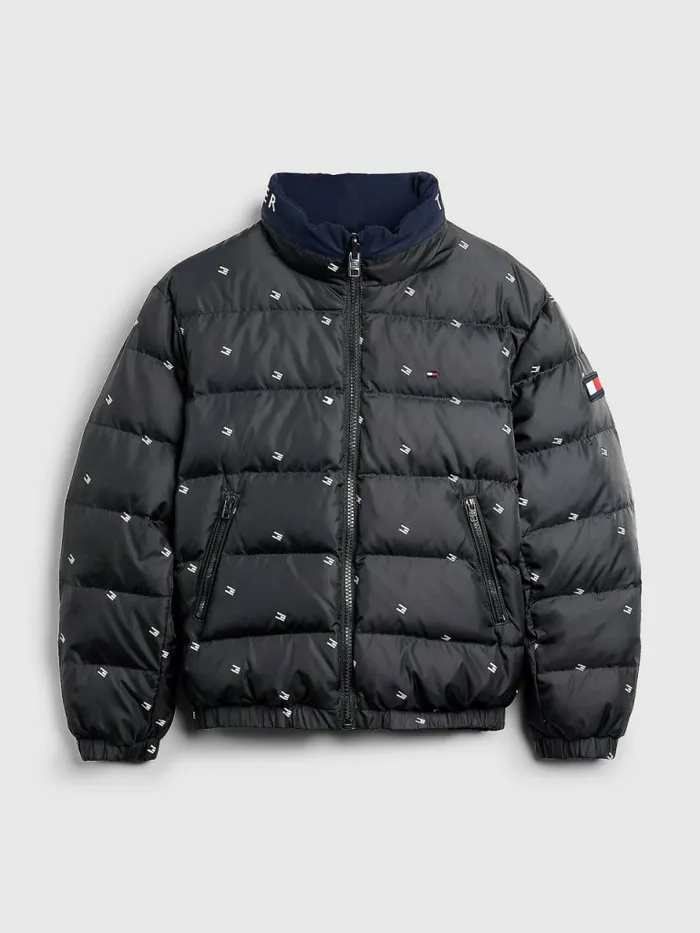 Tommy Hilfiger Reversible Down Jacket Twilight Navy Boys Coats and Jackets Fashion Tommy Hilfiger Reversible Down Jacket Twilight Navy Boys Coats and Jackets Fashion