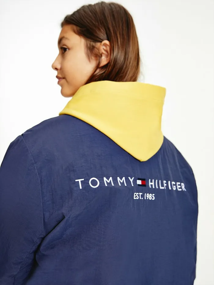 Tommy Hilfiger Reversible Down Jacket Twilight Navy Boys Coats and Jackets Fashion