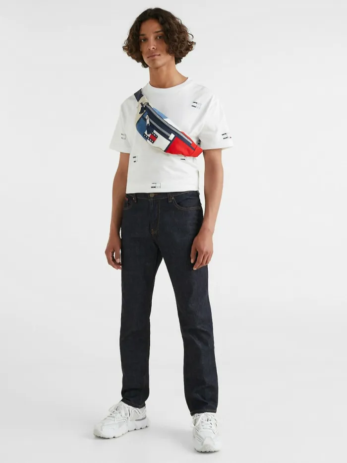 Tommy Hilfiger Ryan Relaxed Fit Jeans Rinse Comfort Mens Jeans Fashion