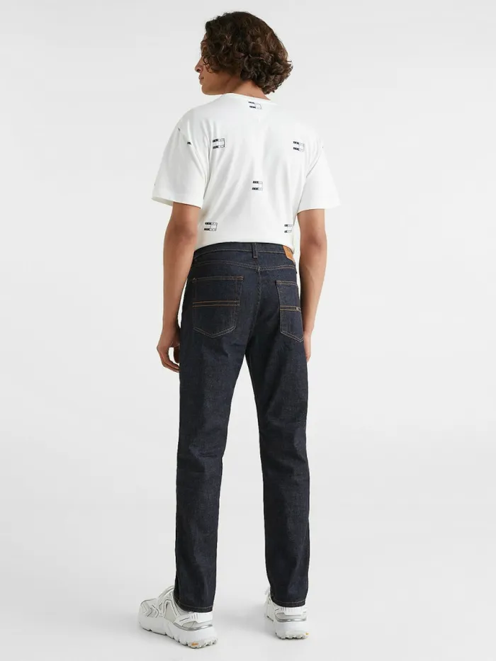 Tommy Hilfiger Ryan Relaxed Fit Jeans Rinse Comfort Mens Jeans Fashion