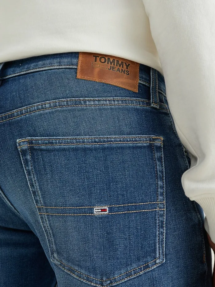 Tommy Hilfiger Ryan Straight Faded Jeans Denim Medium Mens Jeans Casaul