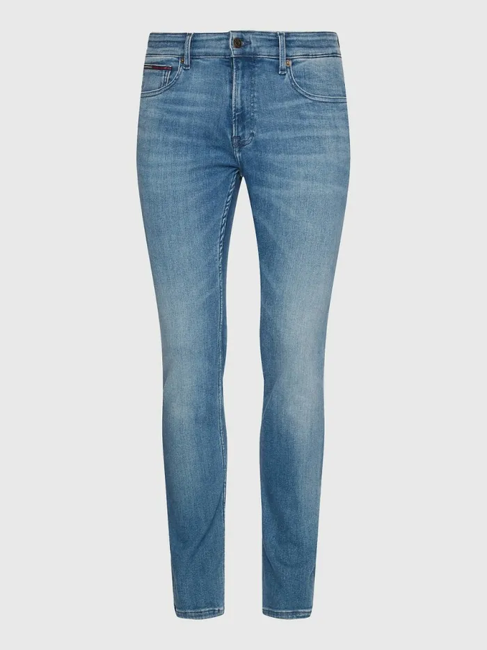 Tommy Hilfiger Scanton Slim Faded Jeans Denim Medium Mens Jeans Popular