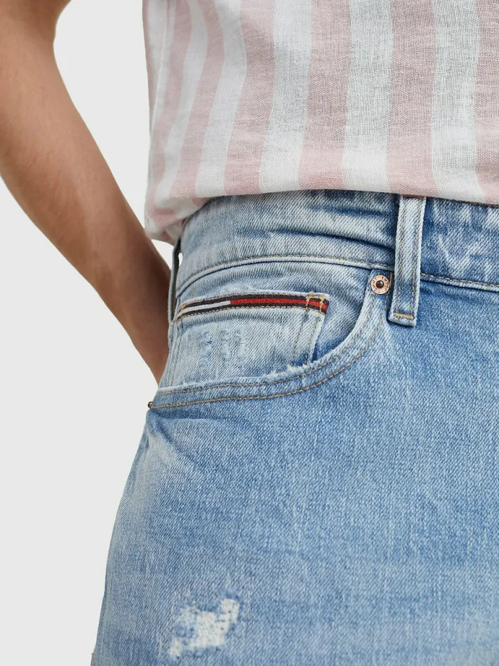 Tommy Hilfiger Scanton Slim Jeans Denim Light Mens Jeans Popular