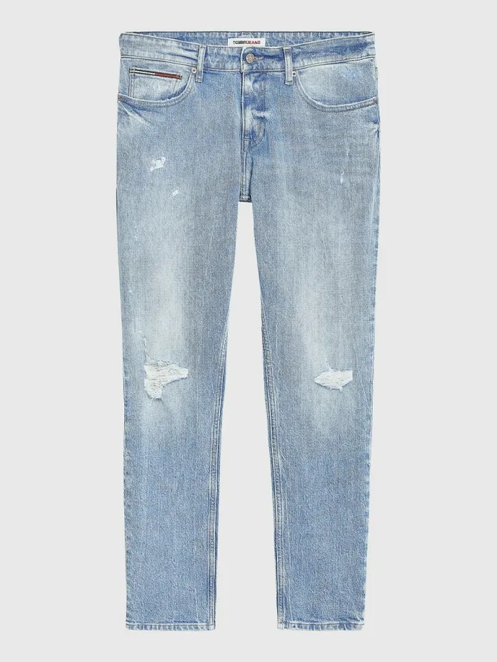 Tommy Hilfiger Scanton Slim Jeans Denim Light Mens Jeans Popular