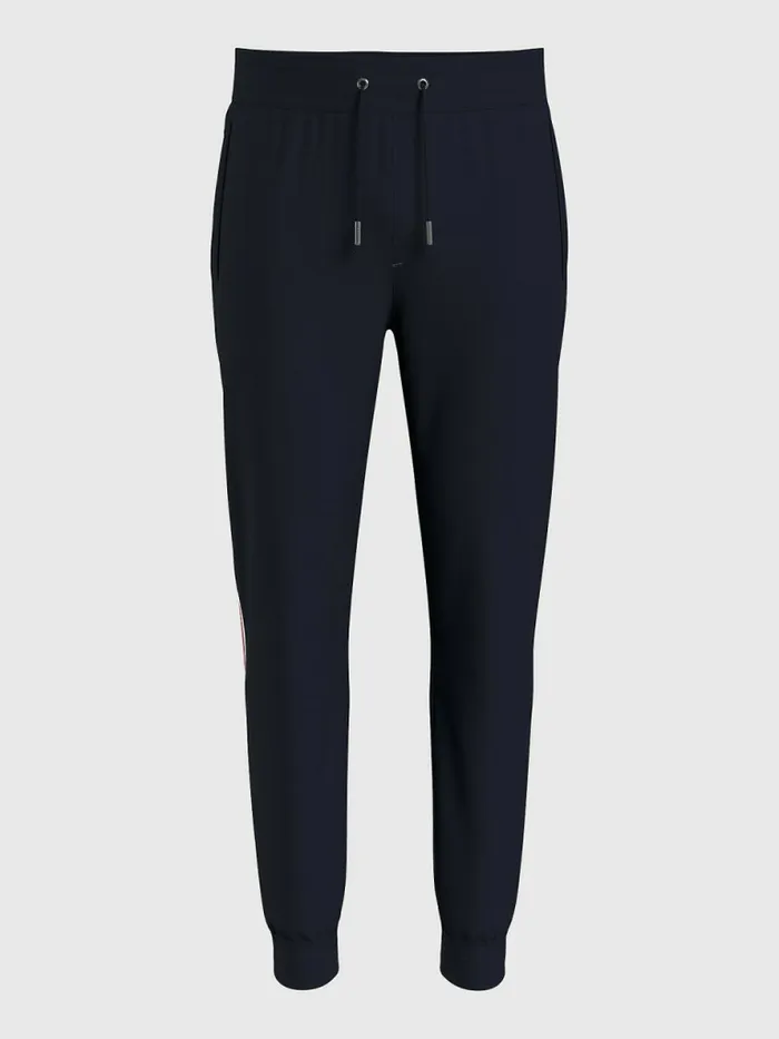 Tommy Hilfiger Signature Detail Joggers Desert Sky Mens Trousers