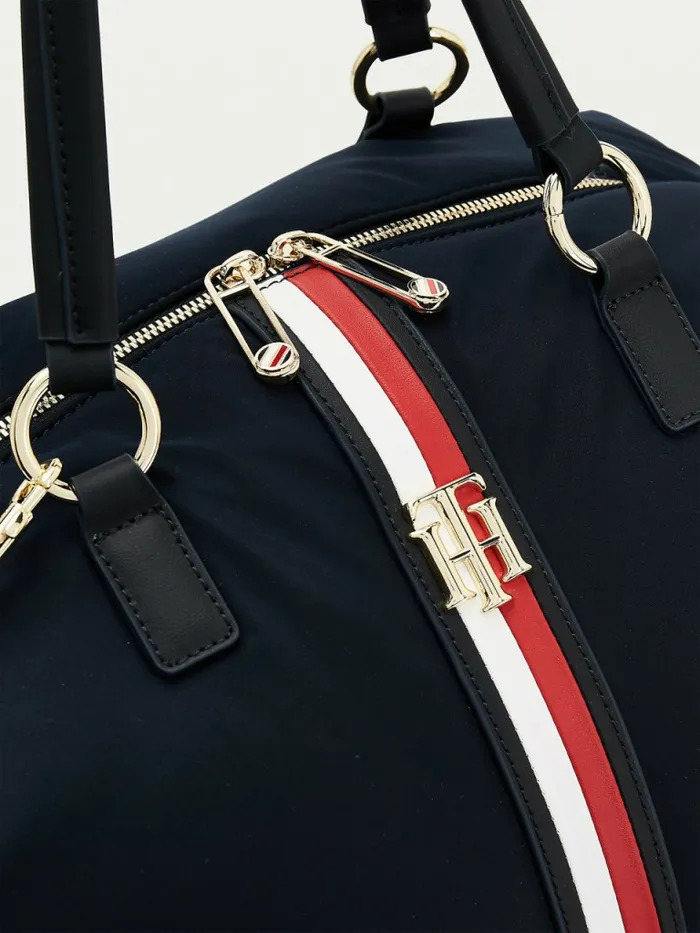 Tommy Hilfiger Signature Tape Weekender Bag Desert Sky Womens Bags Near Me