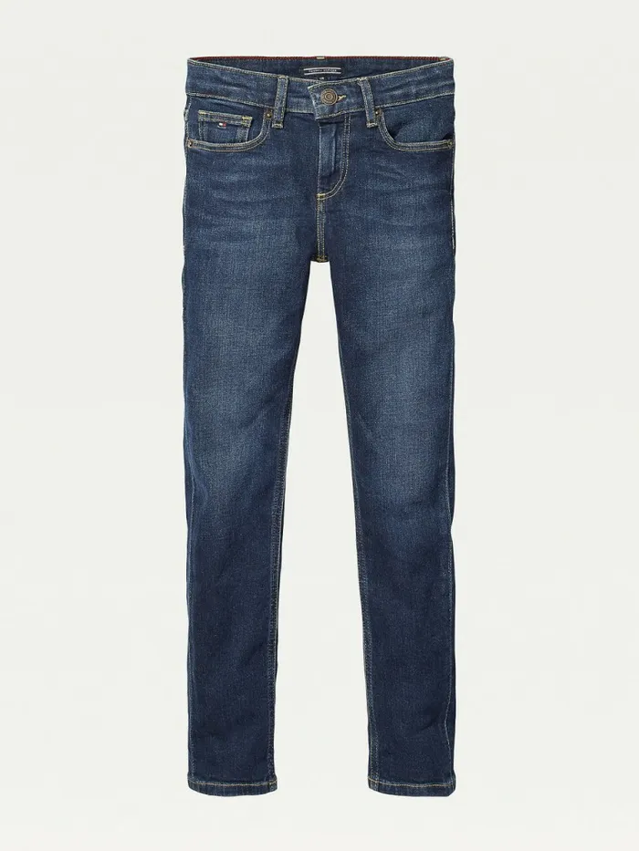 Tommy Hilfiger Slim Fit Jeans New York Dark Stretch Girls Jeans Online